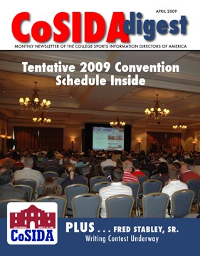 April CoSIDA Digest Posted